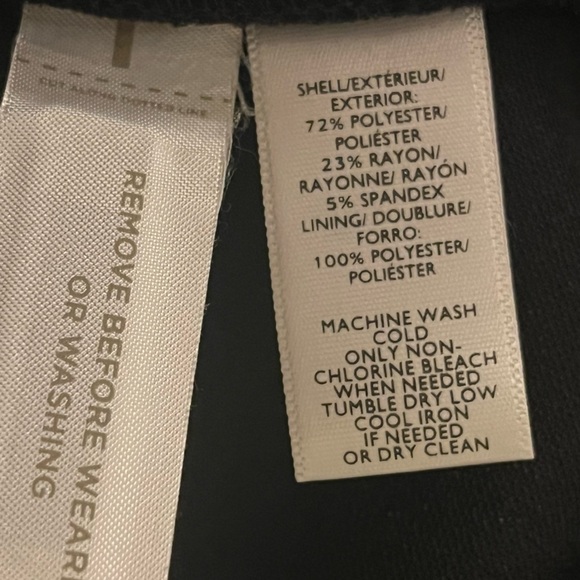 Fantazia Gray and Black Striped Open Front Cardigan, size Medium - Picture 5 of 8